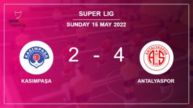 Super Lig: Antalyaspor prevails over Kasımpaşa 4-2