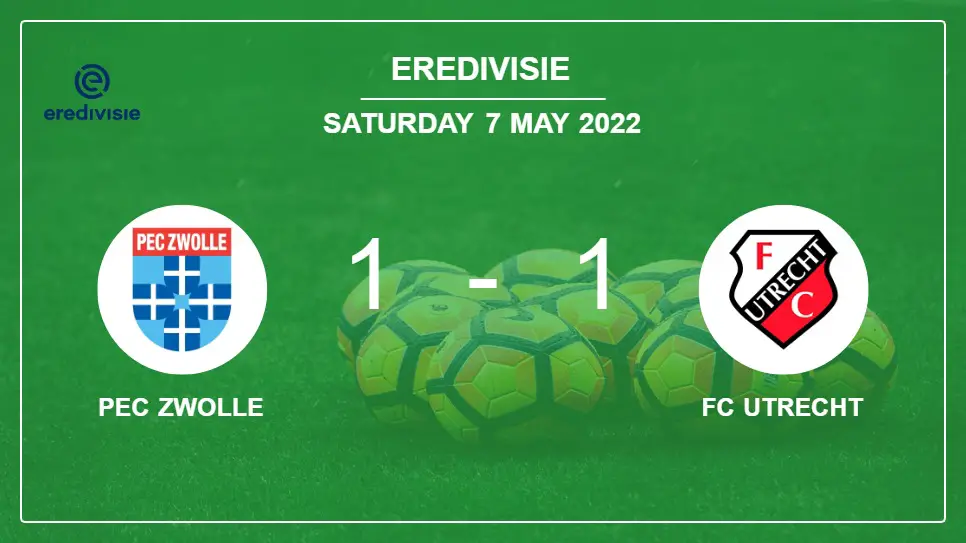 PEC-Zwolle-vs-FC-Utrecht-1-1-Eredivisie