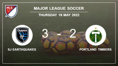 Major League Soccer: SJ Earthquakes tops Portland Timbers 3-2