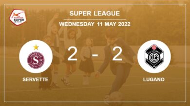 Super League: Servette and Lugano draw 2-2 on Wednesday