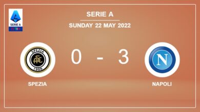 Serie A: Napoli tops Spezia 3-0