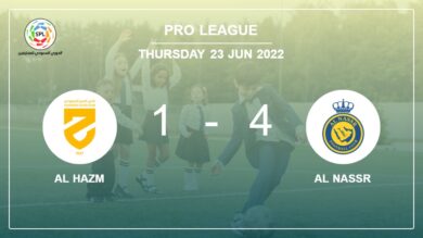 Pro League: Al Hazm stops Al Nassr with a 0-0 draw