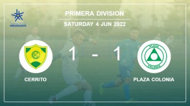 Primera Division: Plaza Colonia clutches a draw versus Cerrito