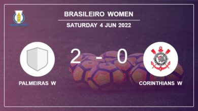 Brasileiro Women: Palmeiras W conquers Corinthians W 2-0 on Saturday