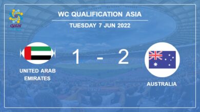 WC Qualification Asia: Australia beats United Arab Emirates 2-1