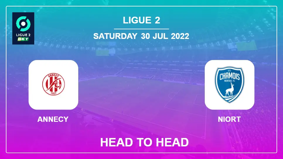 Annecy vs Niort: Head to Head, Prediction | Odds 30-07-2022 - Ligue 2