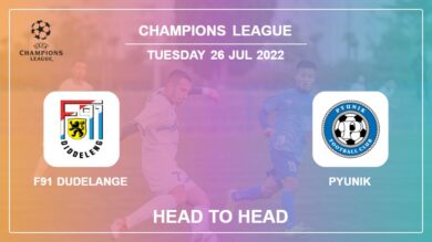 Head to Head F91 Dudelange vs Pyunik | Prediction, Odds – 26-07-2022 – Champions League