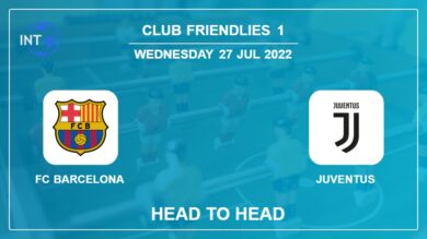 Head to Head FC Barcelona vs Juventus | Prediction, Odds – 26-07-2022 – Club Friendlies 1