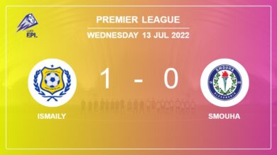 Ismaily 1-0 Smouha: defeats 1-0 with a goal scored by A. Magdi