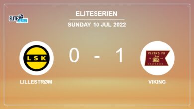 Viking 1-0 Lillestrøm: tops 1-0 with a late goal scored by I. Ogbu