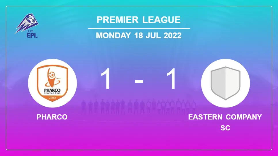 Pharco-vs-Eastern-Company-SC-1-1-Premier-League
