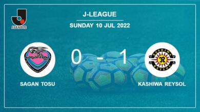 Kashiwa Reysol 1-0 Sagan Tosu: beats 1-0 with a goal scored by Y. Muto