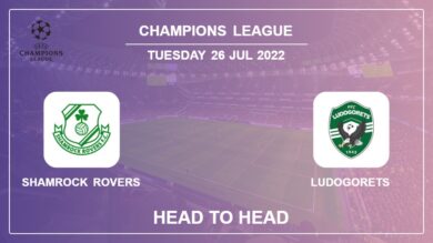 Head to Head stats Shamrock Rovers vs Ludogorets: Prediction, Odds – 26-07-2022 – Champions League