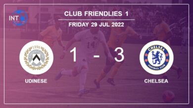 Club Friendlies 1: Chelsea conquers Udinese 3-1