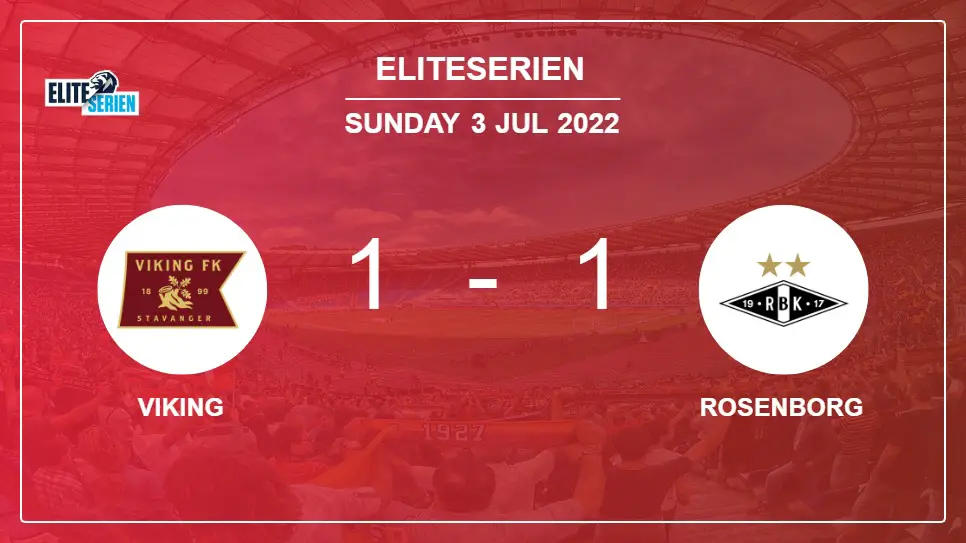 Viking-vs-Rosenborg-1-1-Eliteserien