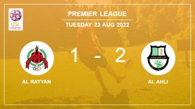 Premier League: Al Ahli grabs a 2-1 win against Al Rayyan 2-1
