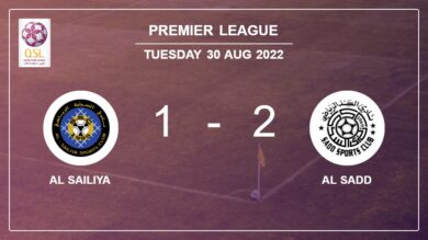 Premier League: Al Sadd overcomes Al Sailiya 2-1