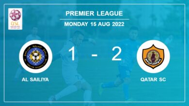 Premier League: Qatar SC beats Al Sailiya 2-1