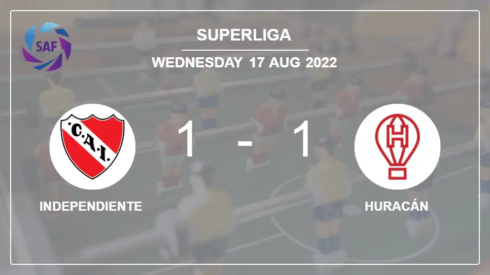 Independiente-vs-Huracán-1-1-Superliga