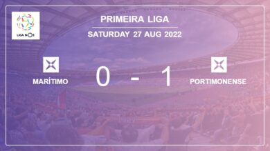 Portimonense 1-0 Marítimo: tops 1-0 with a goal scored by W. Junior