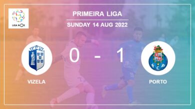 Porto 1-0 Vizela: tops 1-0 with a late goal scored by I. Marcano