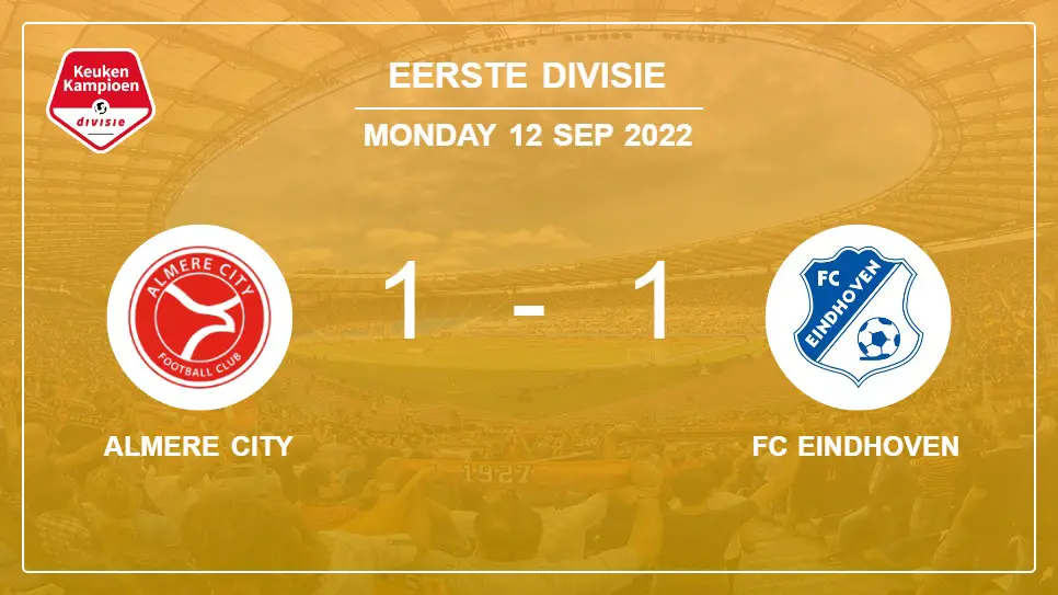 Almere-City-vs-FC-Eindhoven-1-1-Eerste-Divisie