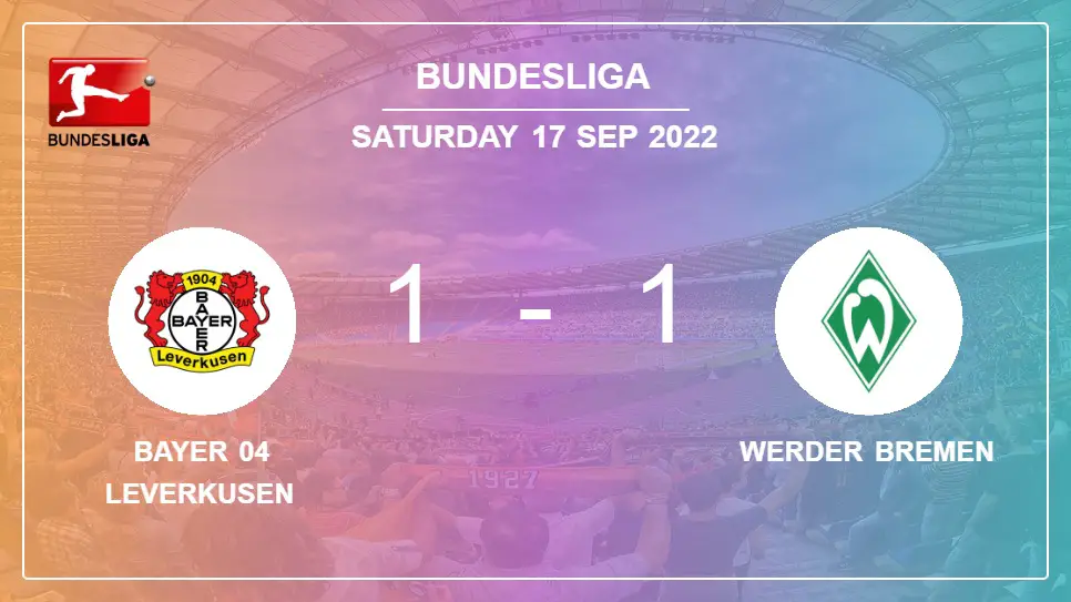 Bayer-04-Leverkusen-vs-Werder-Bremen-1-1-Bundesliga