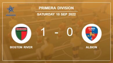 Boston River 1-0 Albion: conquers 1-0 with a goal scored by A. Rodriguez
