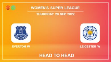 Head to Head stats Everton W vs Leicester W: Prediction, Odds – 29-09-2022 – Women’s Super League