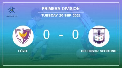 Primera Division: Fénix draws 0-0 with Defensor Sporting on Tuesday