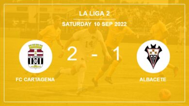 La Liga 2: FC Cartagena defeats Albacete 2-1