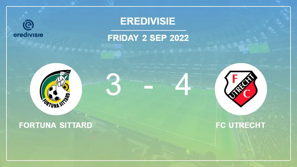 Fortuna-Sittard-vs-FC-Utrecht-3-4-Eredivisie