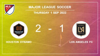 Major League Soccer: Houston Dynamo tops Los Angeles FC 2-1