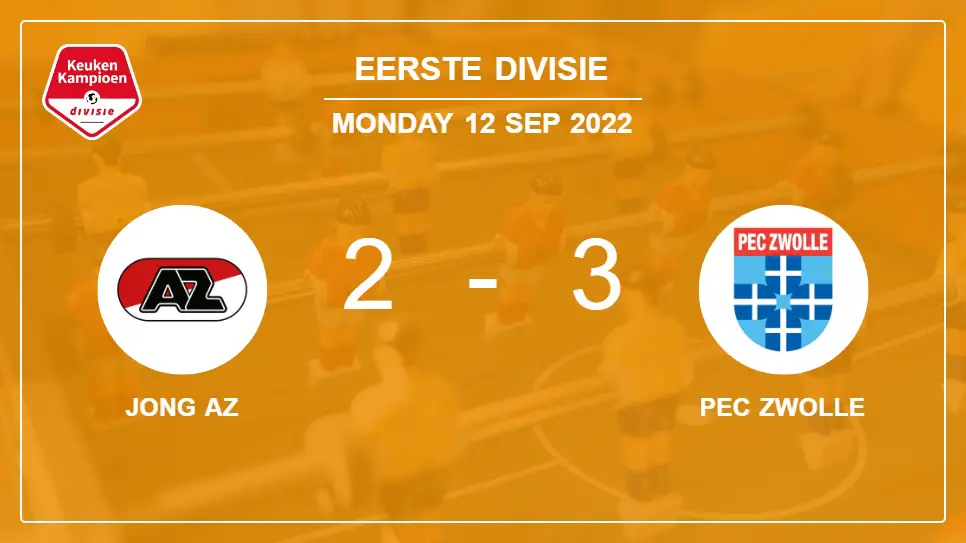 Jong-AZ-vs-PEC-Zwolle-2-3-Eerste-Divisie