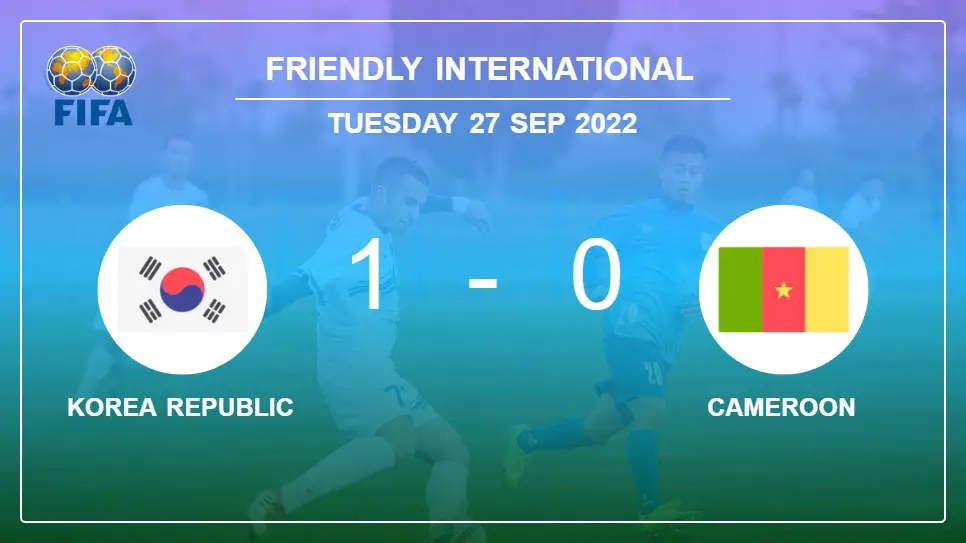 Korea-Republic-vs-Cameroon-1-0-Friendly-International