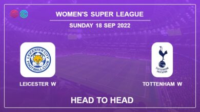 Leicester W vs Tottenham W: Head to Head stats, Prediction, Statistics – 18-09-2022 – Women’s Super League