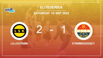Eliteserien: Lillestrøm tops Strømsgodset 2-1