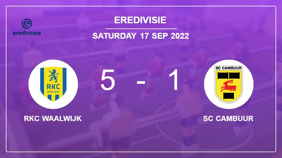 RKC-Waalwijk-vs-SC-Cambuur-5-1-Eredivisie