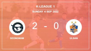 Seongnam 2-0 Ulsan: A surprise win against Ulsan