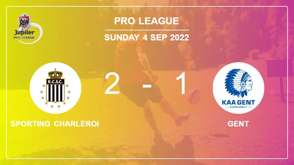 Sporting-Charleroi-vs-Gent-2-1-Pro-League