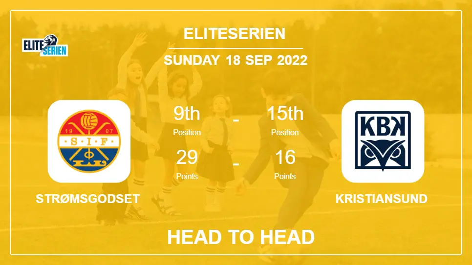 Head to Head Strømsgodset vs Kristiansund | Prediction, Odds - 18-09-2022 - Eliteserien