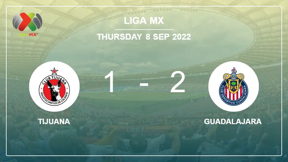 Tijuana-vs-Guadalajara-1-2-Liga-MX