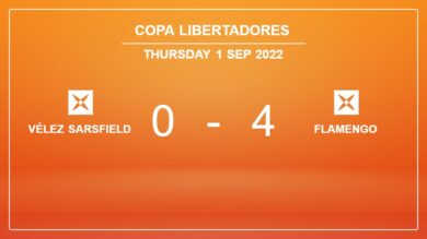 Copa Libertadores: Flamengo defeats Vélez Sarsfield 4-0 with 3 goals from Pedro