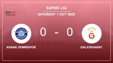 Super Lig: Adana Demirspor draws 0-0 with Galatasaray on Saturday