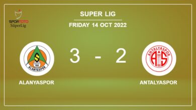 Super Lig: Alanyaspor beats Antalyaspor 3-2