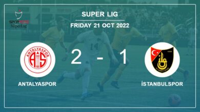 Super Lig: Antalyaspor recovers a 0-1 deficit to top İstanbulspor 2-1