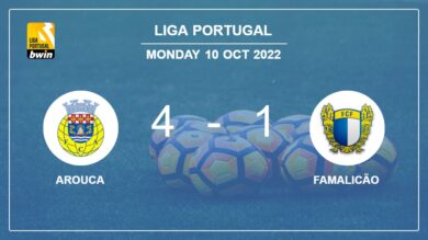 Liga Portugal: Arouca liquidates Famalicão 4-1 with a superb performance