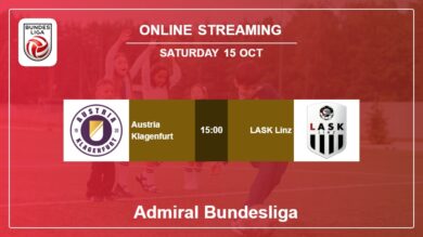 How to watch Austria Klagenfurt vs. LASK Linz on live stream and at what time