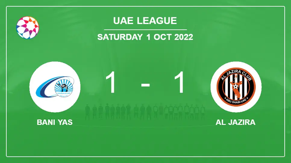 Bani-Yas-vs-Al-Jazira-1-1-Uae-League