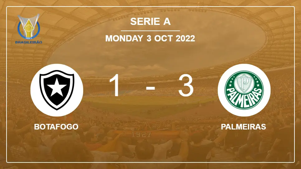 Botafogo-vs-Palmeiras-1-3-Serie-A